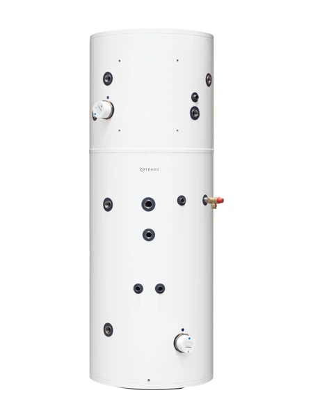 Zásobník na teplou vodu Thermos Twin Inox AQT200+90IX1 R13 z nerezové oceli