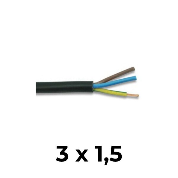 Kabel 3x1,5 CYSY 100m balení